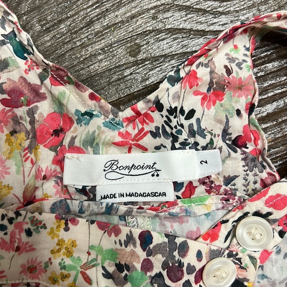 Bonpoint Liberty print romper - Picture 3 of 3